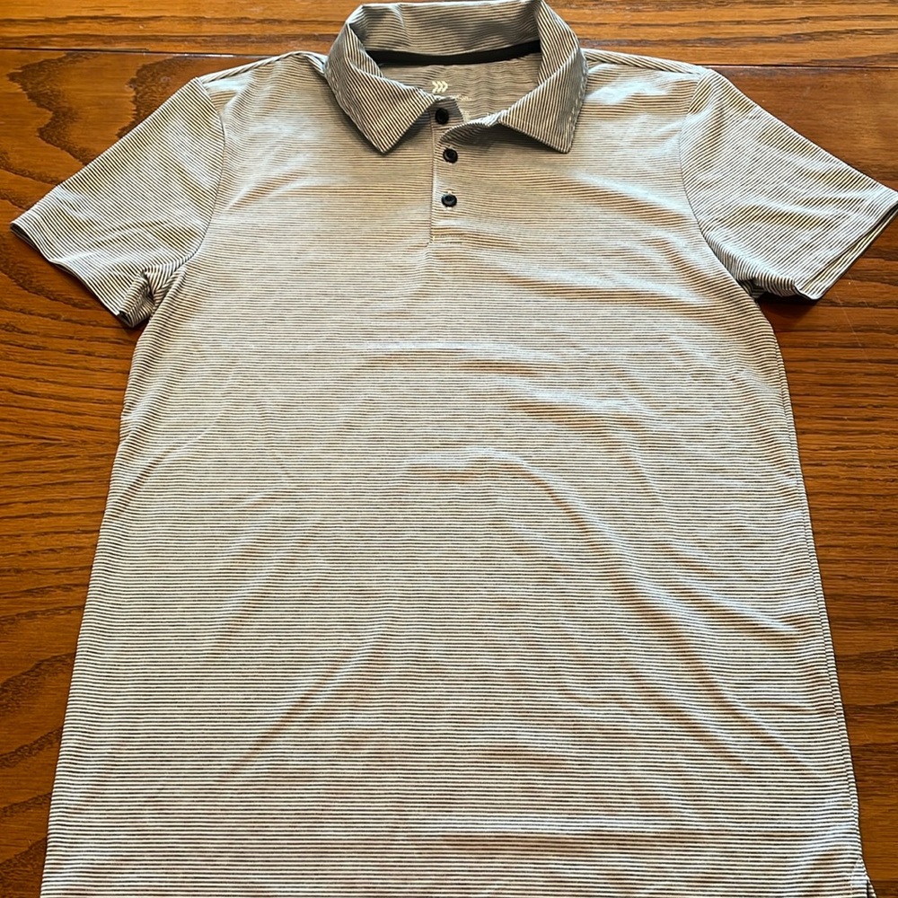 Striped polo